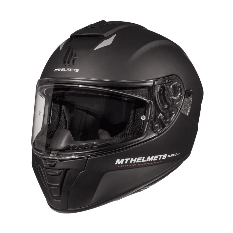 Integralna motociklistička kaciga MT Blade 2 SV Solid black mat - II. kvaliteta