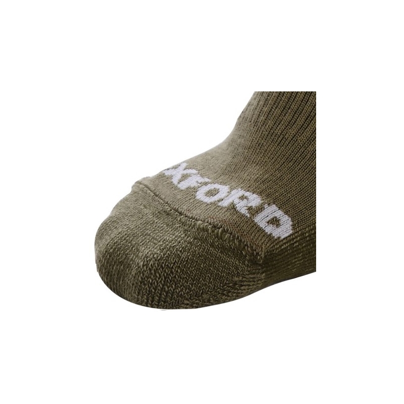 Čarape Oxford Merino kaki zelene