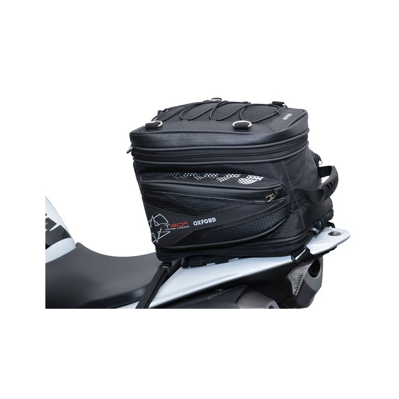 Oxford T40R Tailpack putnička sedlasta torba crna