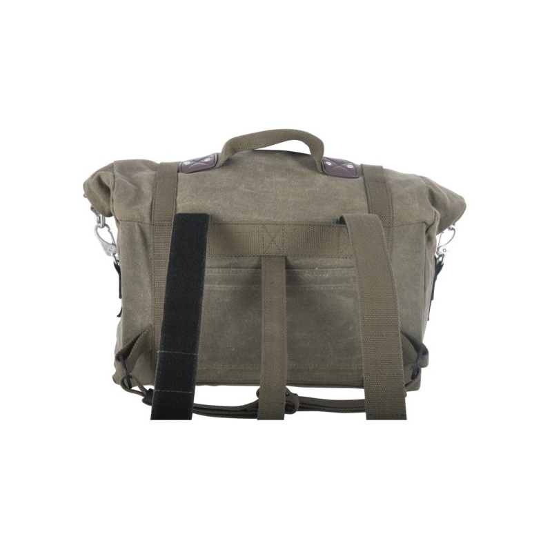Bočne torbe za motor Oxford Heritage kaki zelena 40l