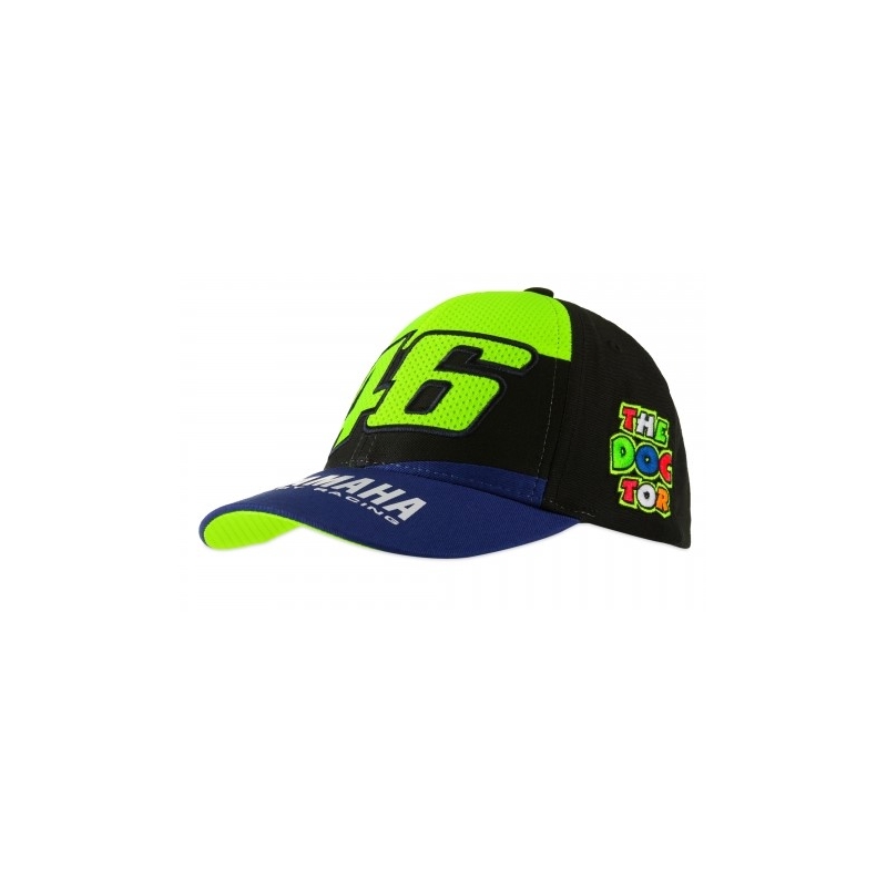 Dječja kapa Valentino Rossi VR46 YAMAHA plavo-crno-žuta