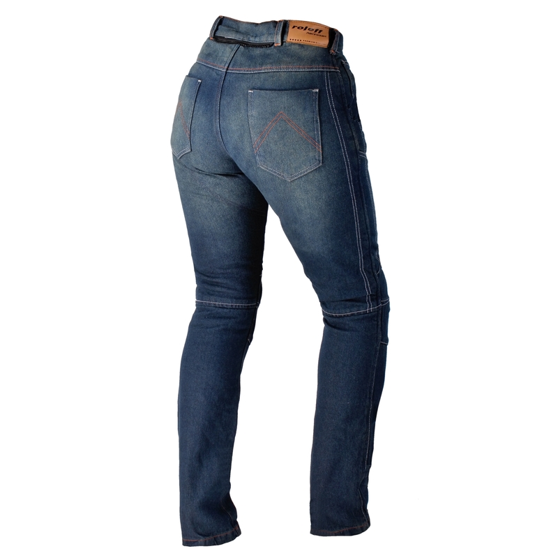 Ženske motociklističke traperice Roleff Jeans plave - II. kvaliteta