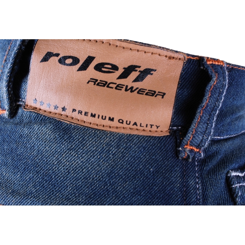 Ženske motociklističke traperice Roleff Jeans plave - II. kvaliteta