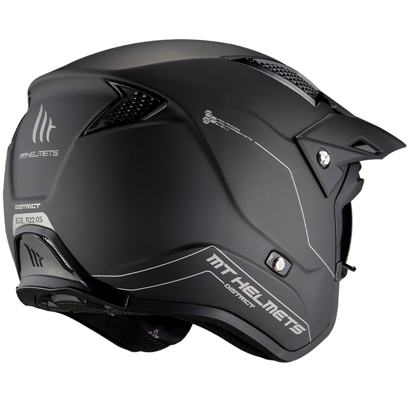 Motociklistička kaciga MT Streetfighter SV Solid black mat - II. kvaliteta