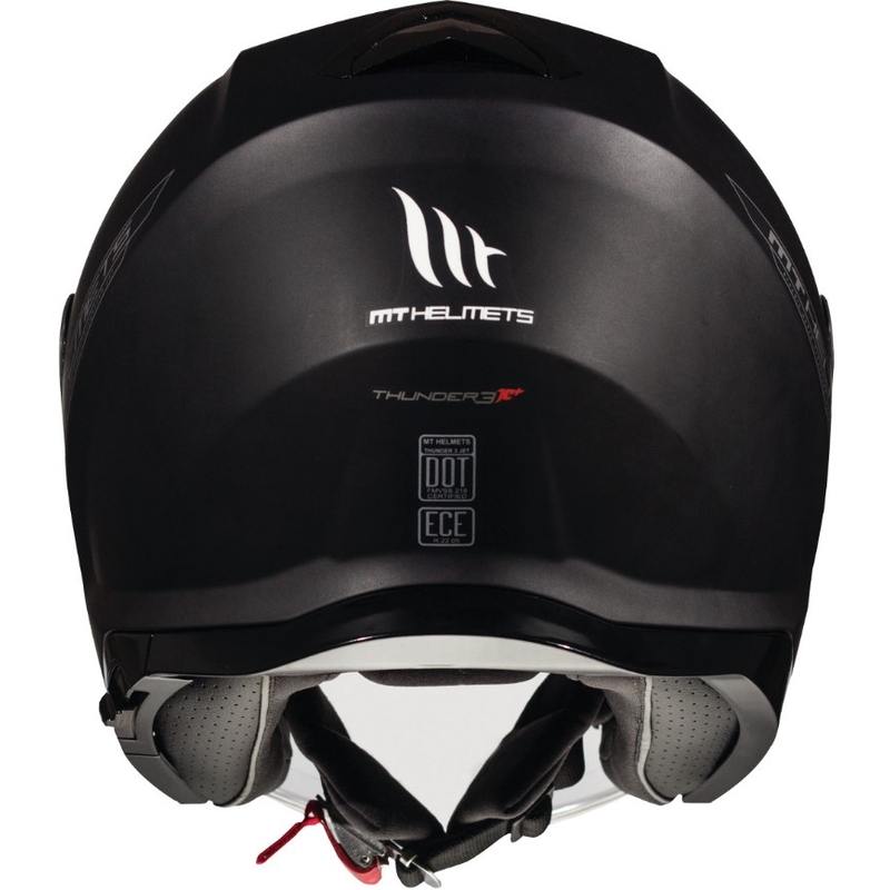 Otvorena motociklistička kaciga MT Thunder 3 SV Solid black mat - II. kvaliteta