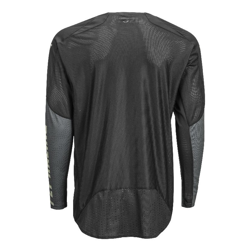 FLY Racing Evolution 2021 motocross majica crno-siva