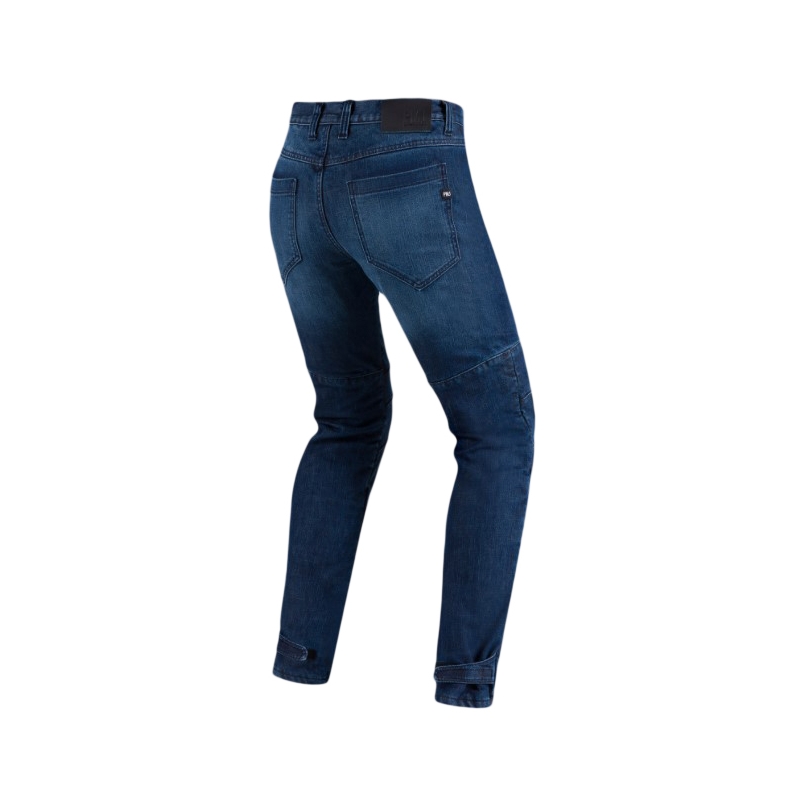 Motorističke traperice PMJ Titanium blue