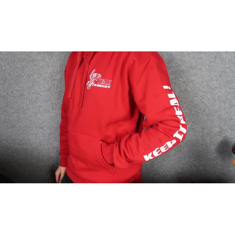 Dukserica Catch me if you can crvena