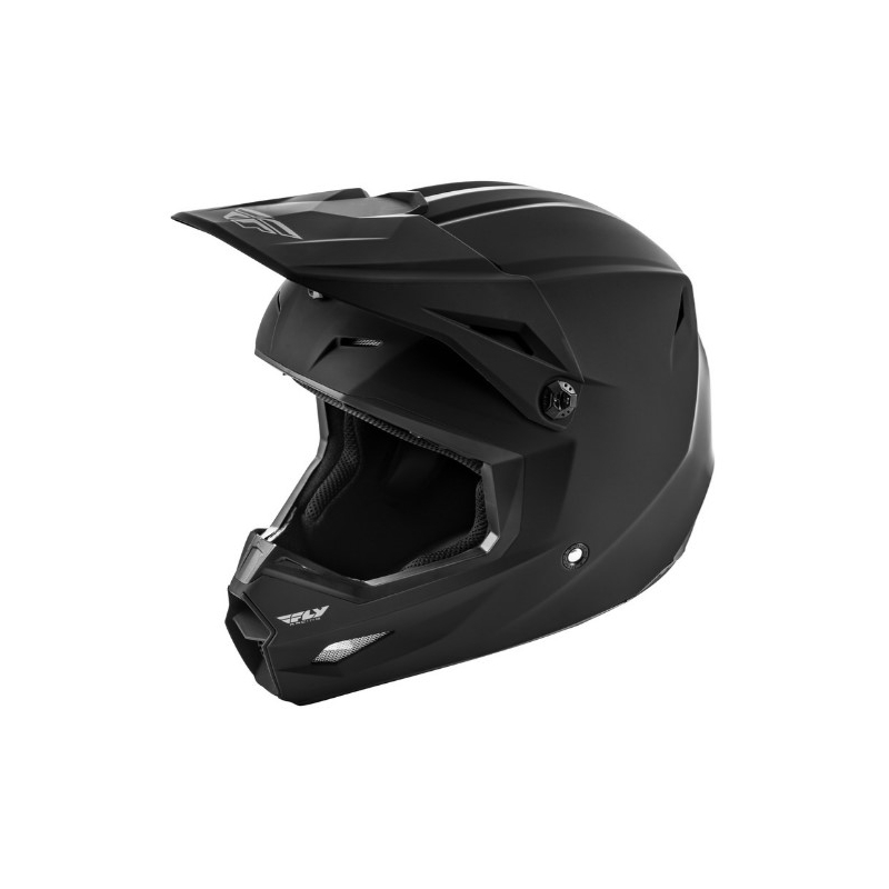Motocross kaciga FLY Racing Kinetic Boja crna mat