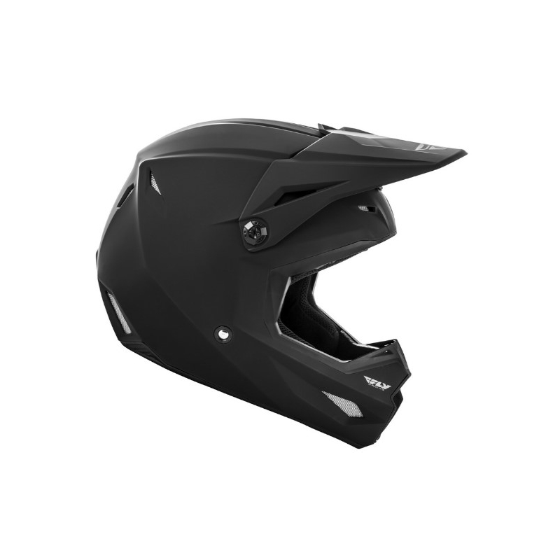 Motocross kaciga FLY Racing Kinetic Boja crna mat