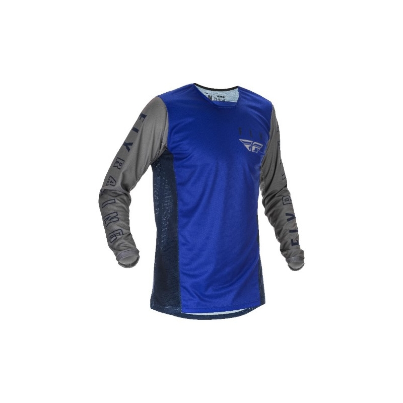 Motocross dres FLY Racing Kinetic K121 2021 plavo-siv