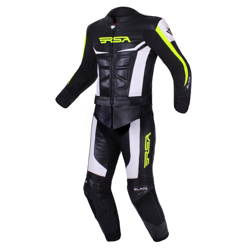 Muški kombinezon RSA Blade crno-bijelo-fluo žute boje rasprodaja