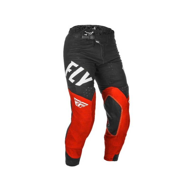Motocross hlače FLY Racing Evolution 2021 crveno-crno-bijele