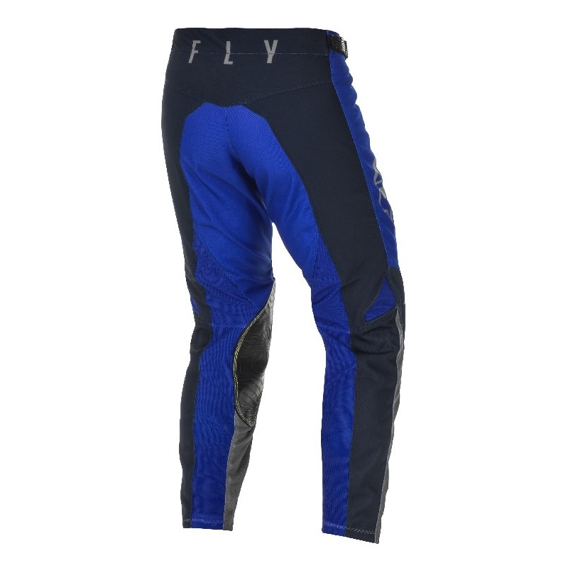 FLY Racing Kinetic K121 2021 motocross hlače plavo-sive