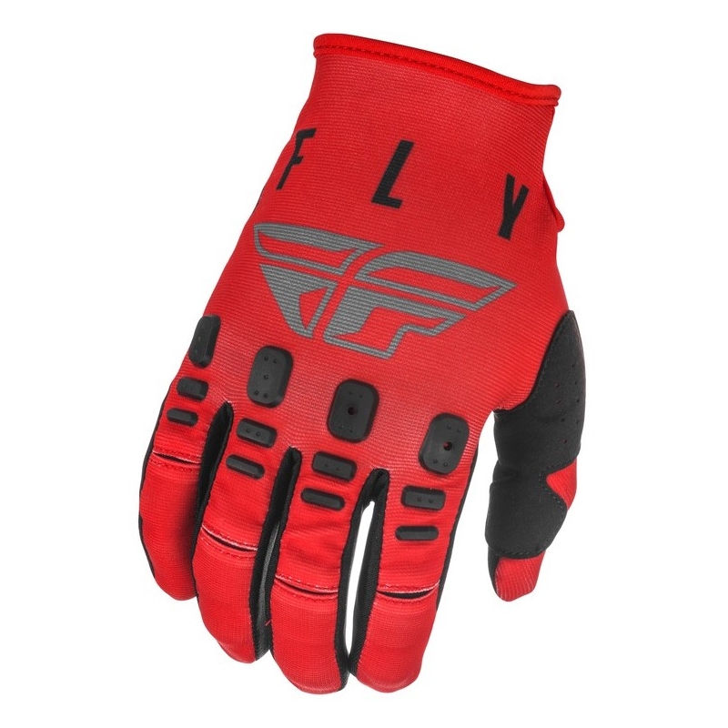 Motocross rukavice FLY Racing Kinetic K121 crveno-sivo-crne
