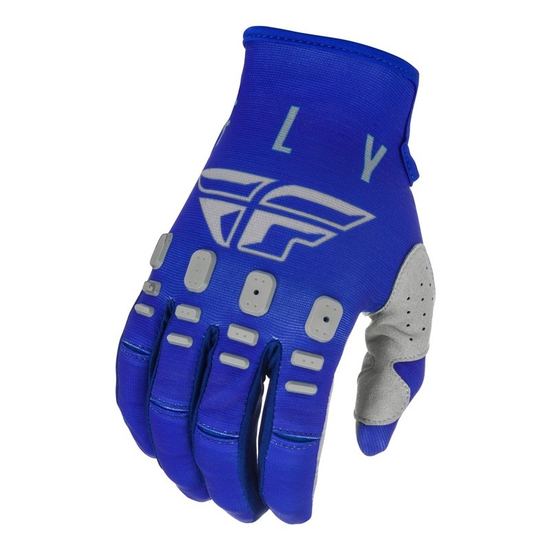 Motocross rukavice FLY Racing Kinetic K121 plavo-sive