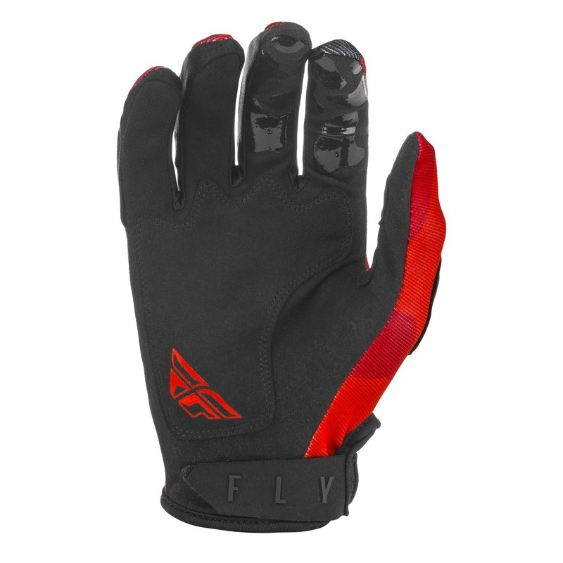 Motocross rukavice FLY Racing Kinetic K221 crveno-crne