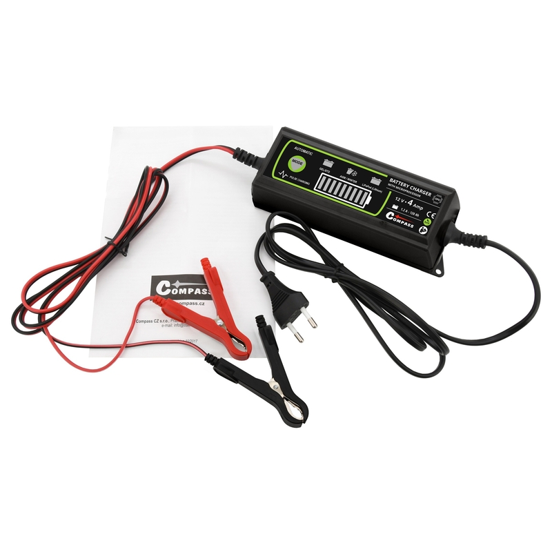 Punjač baterija 12V 4Amp PB/GEL/AGM/LiFePO4
