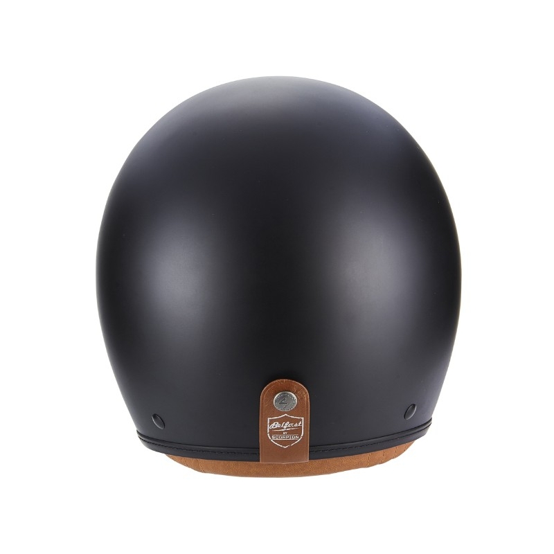Scorpion Belfast Luxe otvorena motociklistička kaciga Crna rasprodaja