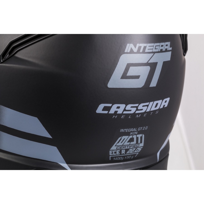 Integralna kaciga Cassida Integral GT 2.0 Ikon crno-siva rasprodaja