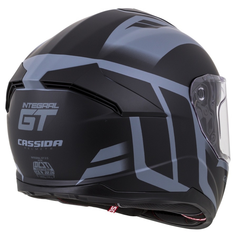 Integralna kaciga Cassida Integral GT 2.0 Ikon crno-siva rasprodaja