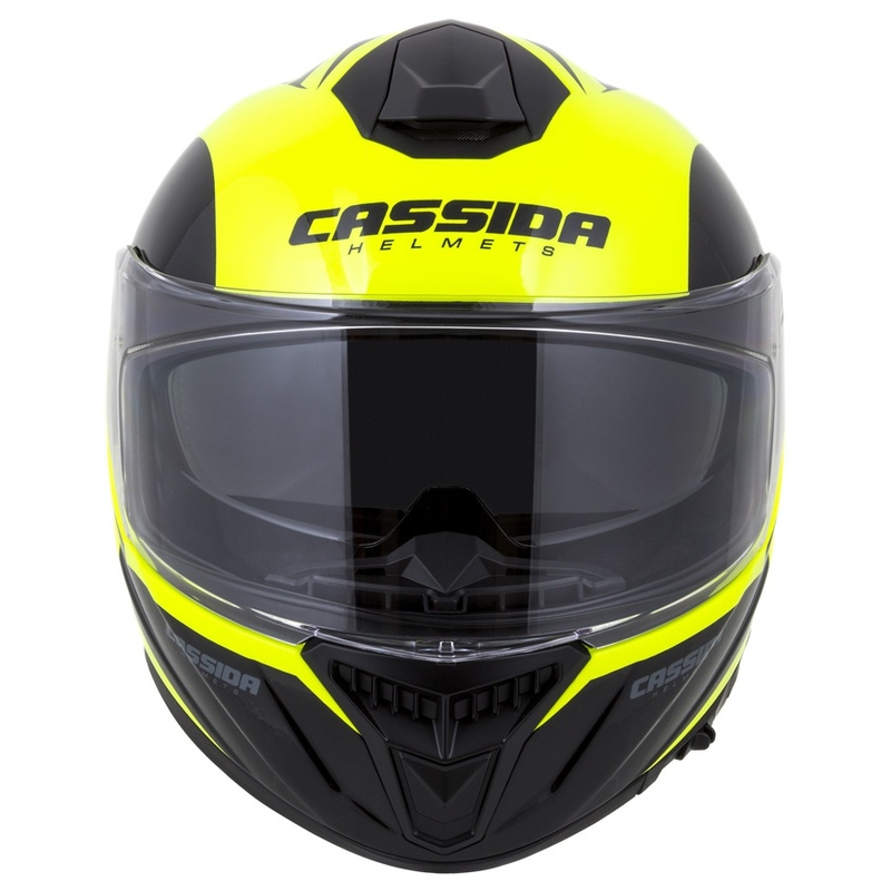 Integralna kaciga Cassida Integral GT 2.0 Ikon crno-fluo žuta