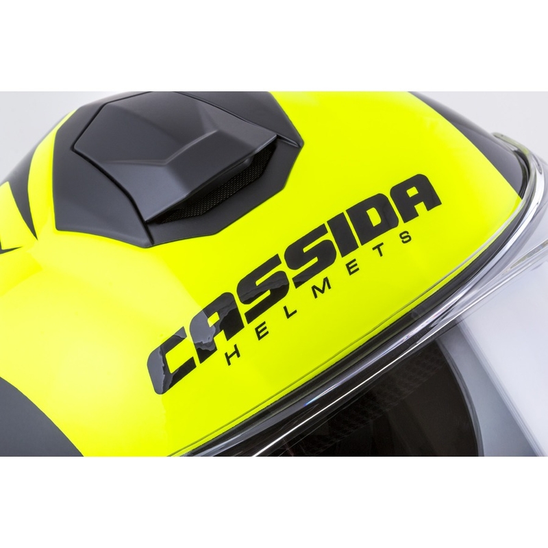 Integralna kaciga Cassida Integral GT 2.0 Ikon crno-fluo žuta