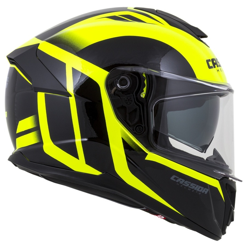 Integralna kaciga Cassida Integral GT 2.0 Ikon crno-fluo žuta