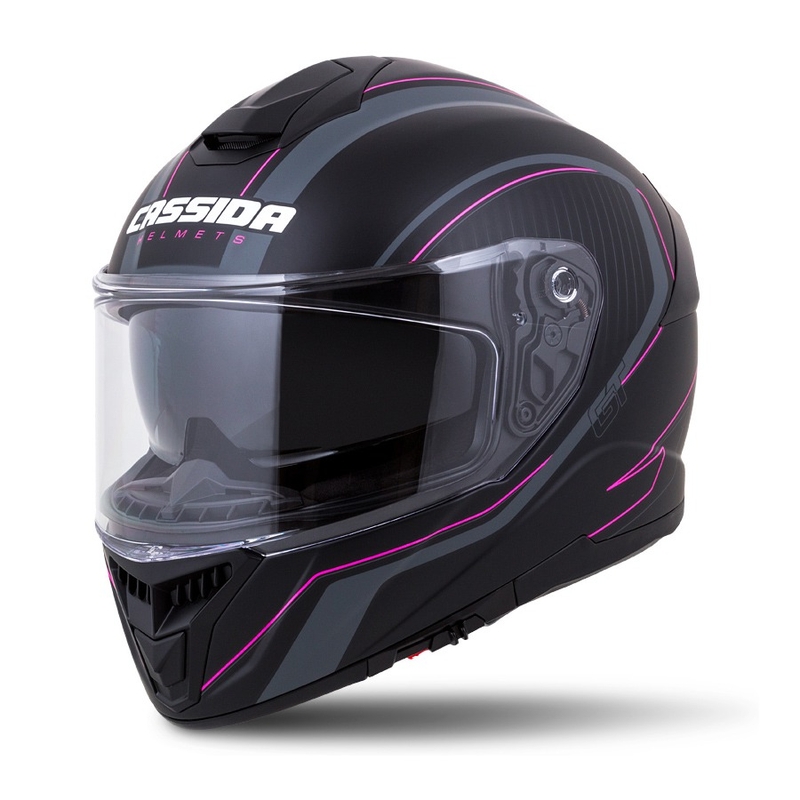 Integralna kaciga Cassida Integral GT 2.0 Reptyl crno-sivo-roza
