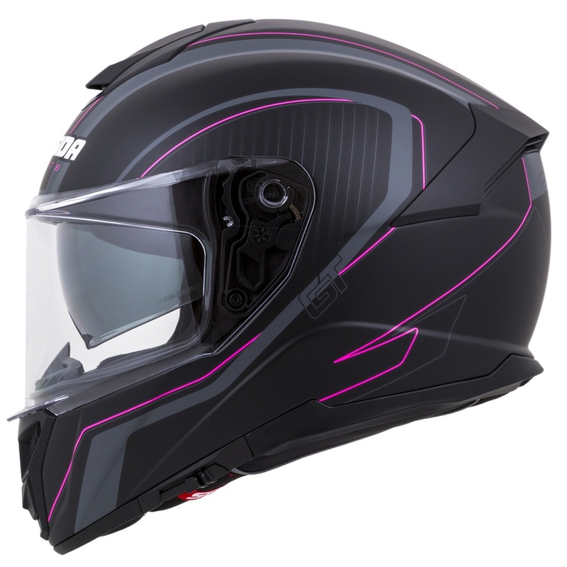 Integralna kaciga Cassida Integral GT 2.0 Reptyl crno-sivo-roza