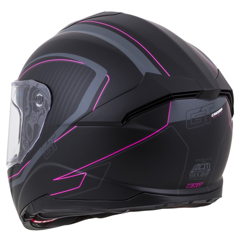 Integralna kaciga Cassida Integral GT 2.0 Reptyl crno-sivo-roza