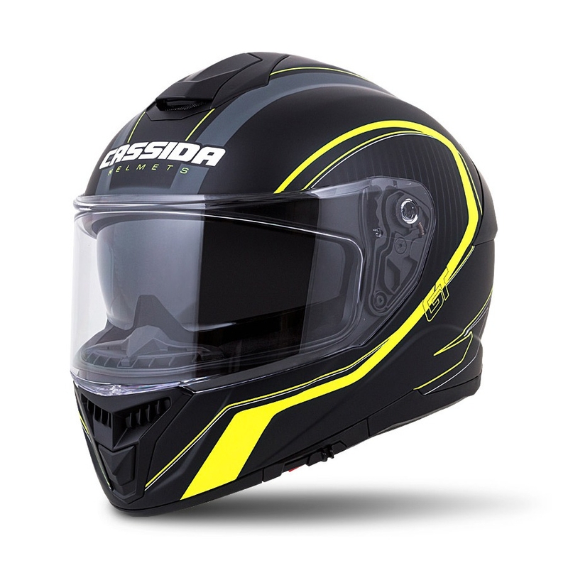 Integral Kaciga Cassida Integral GT 2.0 Reptyl Black-Grey-Fluo Yellow