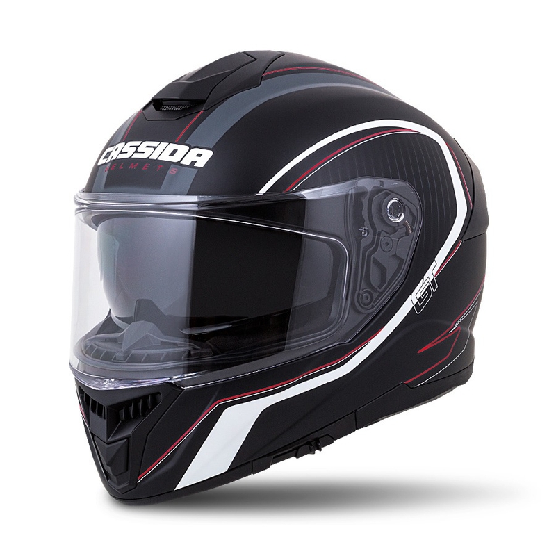 Kacige Cassida Integral GT 2.0 Reptyl Black-Grey-White-Red Integral