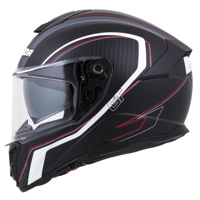 Kacige Cassida Integral GT 2.0 Reptyl Black-Grey-White-Red Integral
