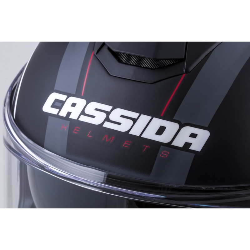Kacige Cassida Integral GT 2.0 Reptyl Black-Grey-White-Red Integral