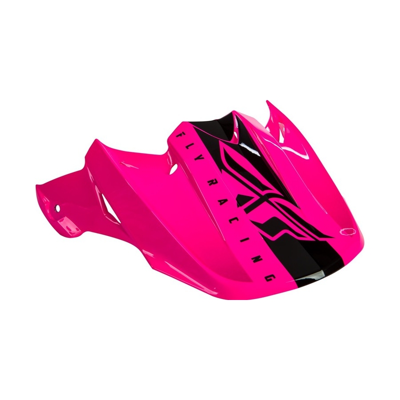 FLY Racing F2 kaciga vizir crno-roza