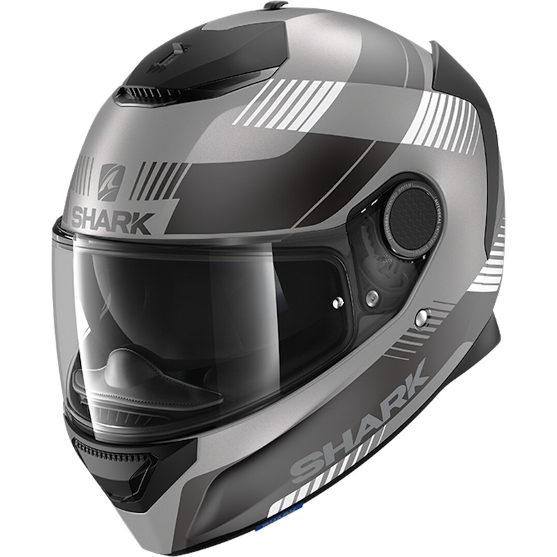 Integralna kaciga SHARK SPARTAN Strad antracit-srebrna