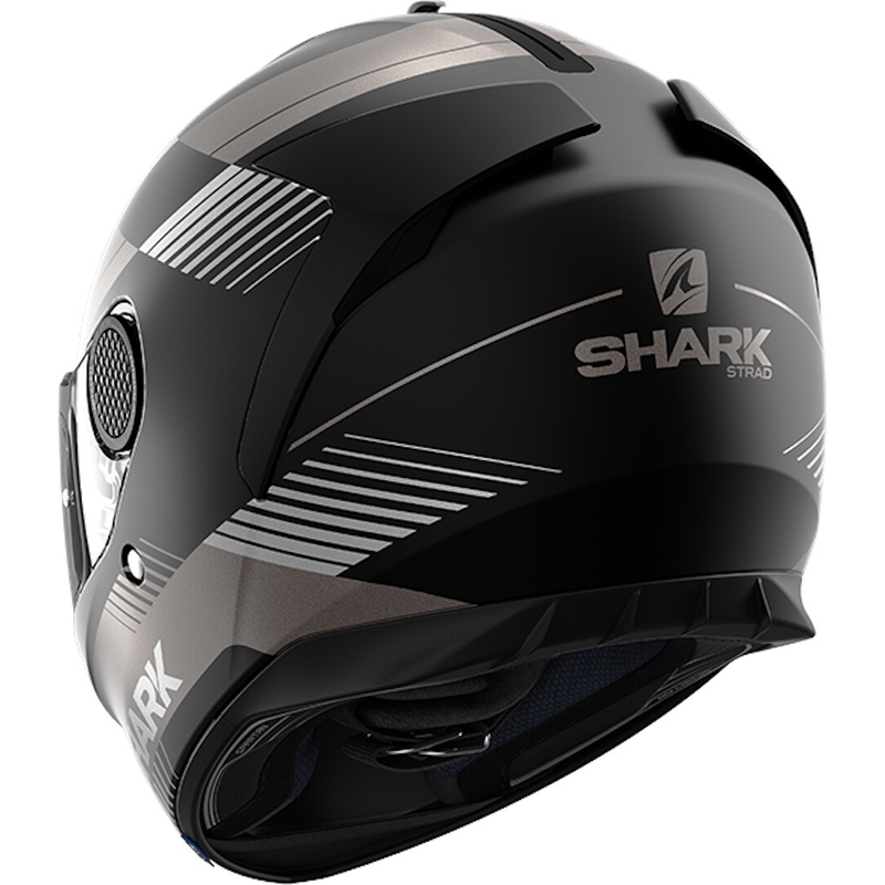 Integralne kacige SHARK SPARTAN Strad Crno-Siva rasprodaja