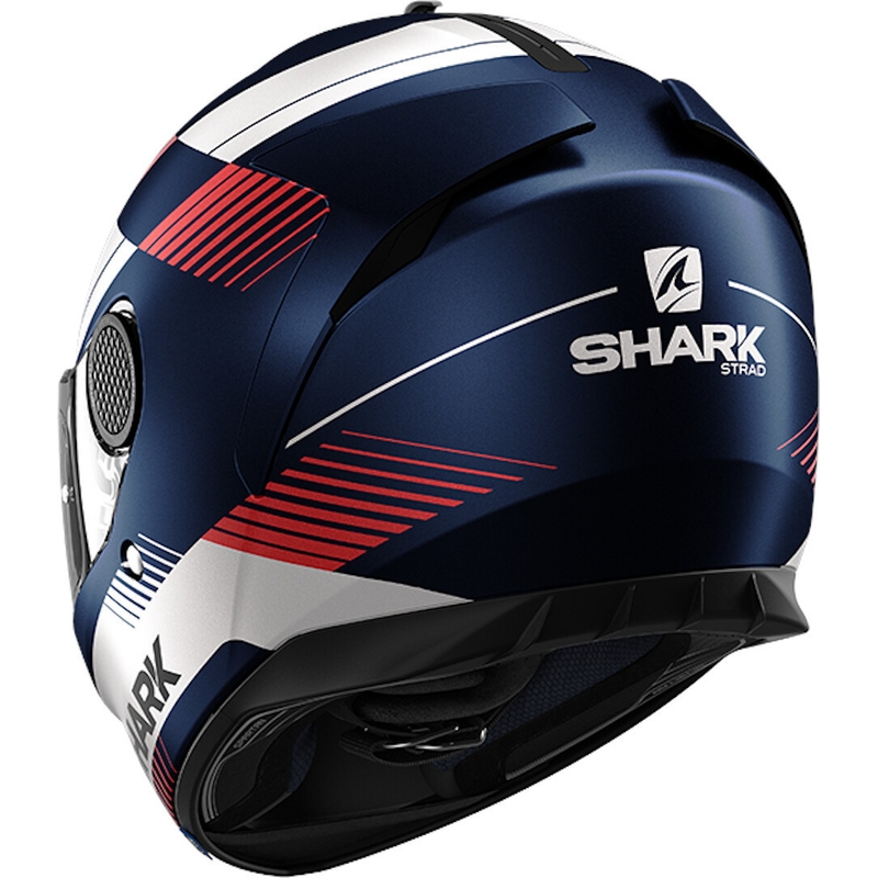 Integralna kaciga SHARK SPARTAN Strad plavo-srebrno-crvena