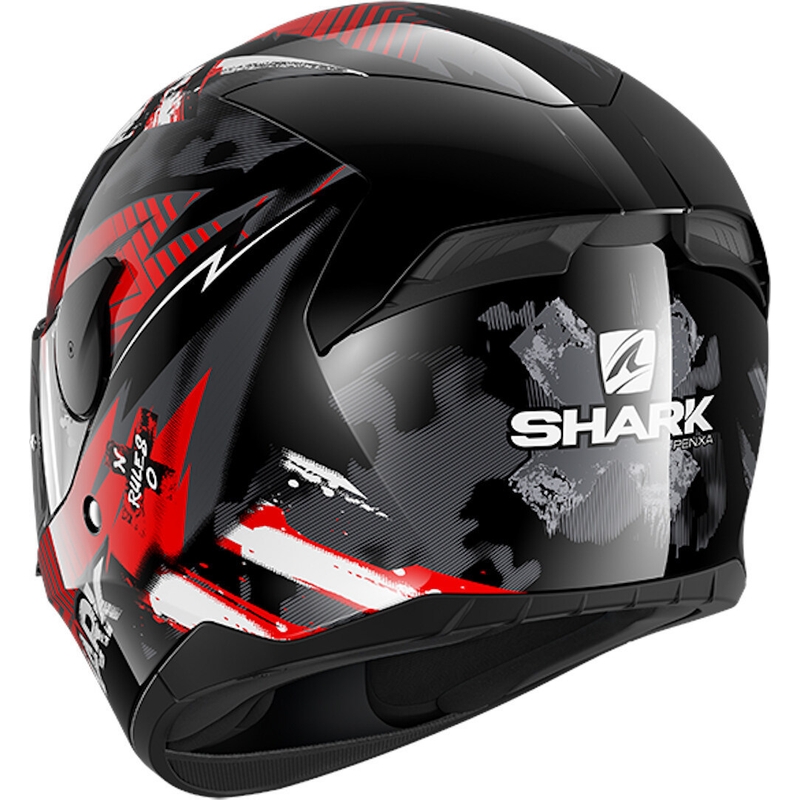 Full face kaciga SHARK D-SKWAL 2 Penxa crno-bijelo-crvena rasprodaja