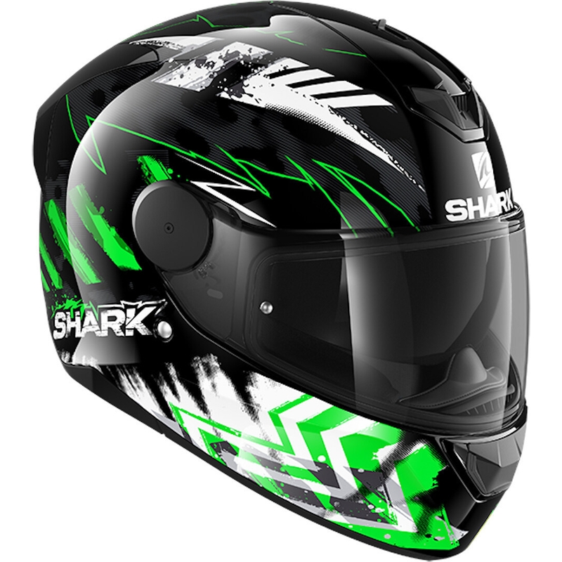 Full face kaciga SHARK D-SKWAL 2 Penxa crno-bijela-fluo zelena rasprodaja