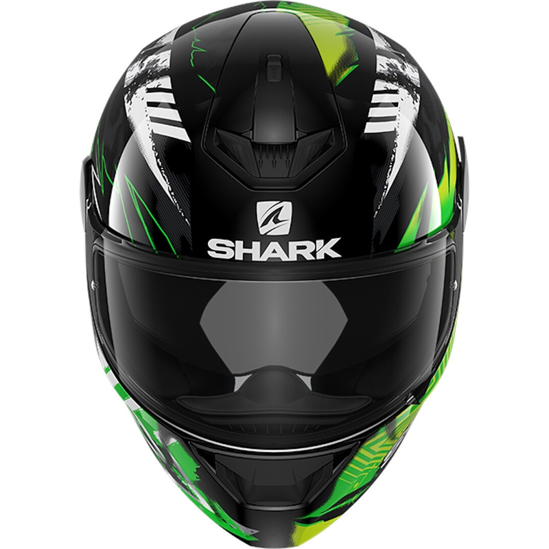 Full face kaciga SHARK D-SKWAL 2 Penxa crno-bijela-fluo zelena rasprodaja