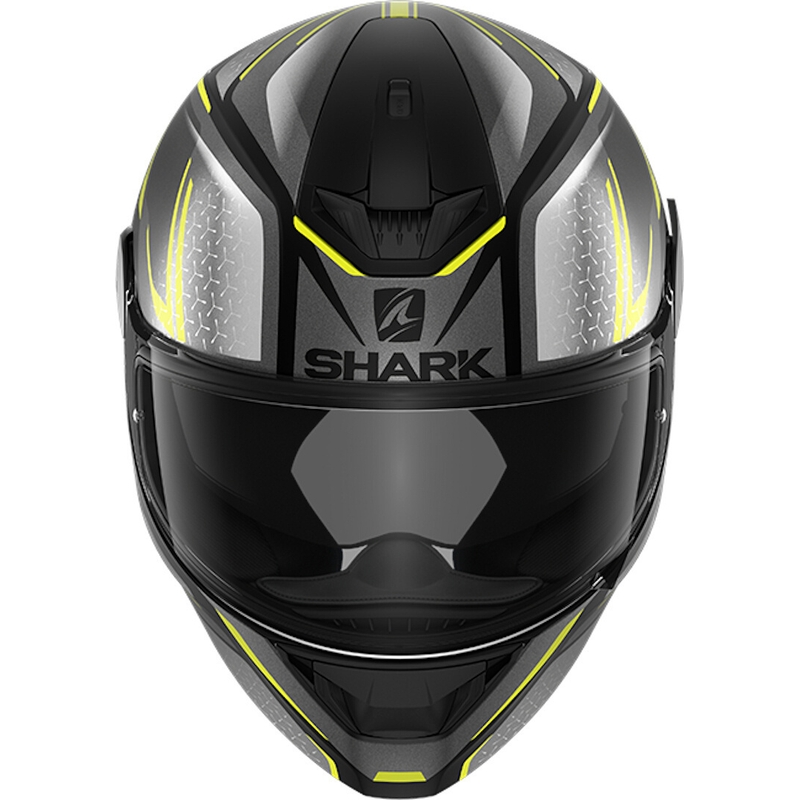 Integralna kaciga SHARK D-SKWAL 2 Daven crno-sivo-žuta