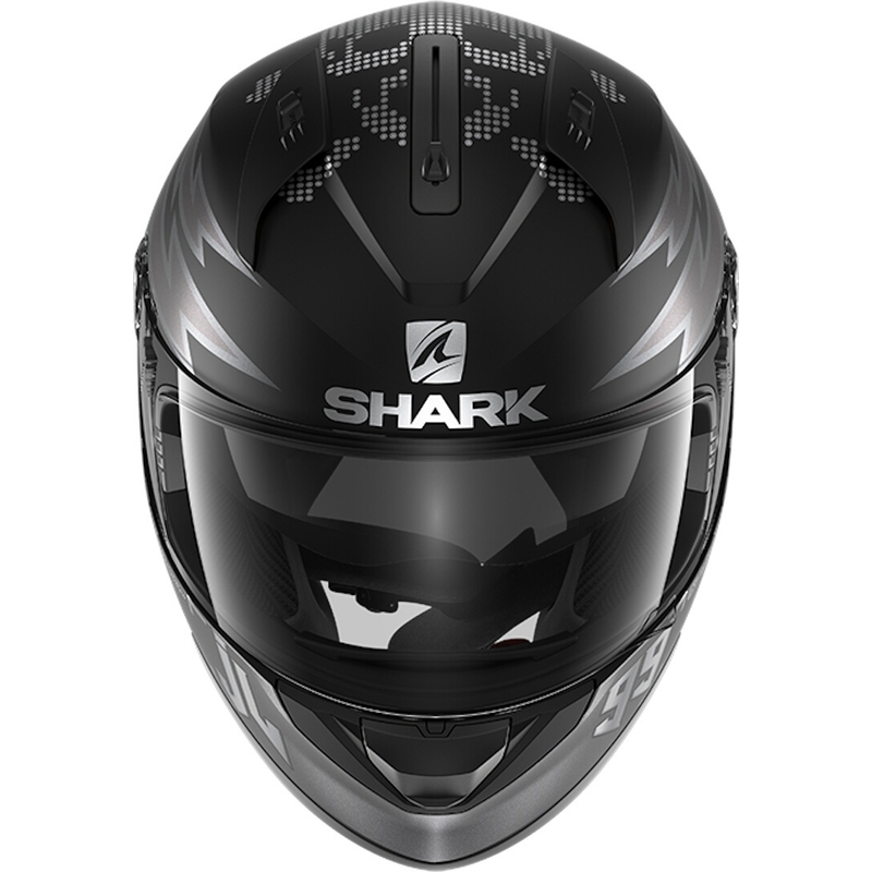 Integralna kaciga SHARK RIDILL 1.2 Catalan Bad Boy crno-siva
