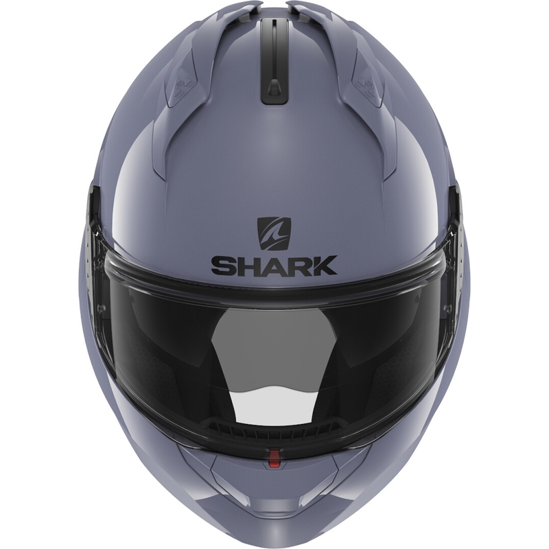 Preklopna kaciga SHARK EVO-GT Prazna siva sjajna