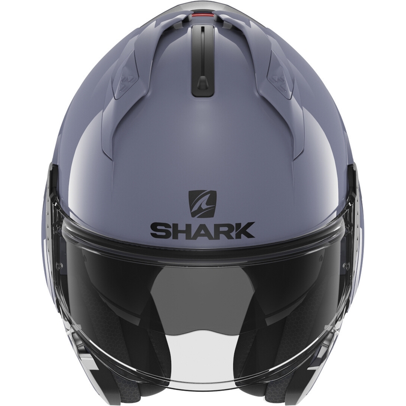 Preklopna kaciga SHARK EVO-GT Prazna siva sjajna