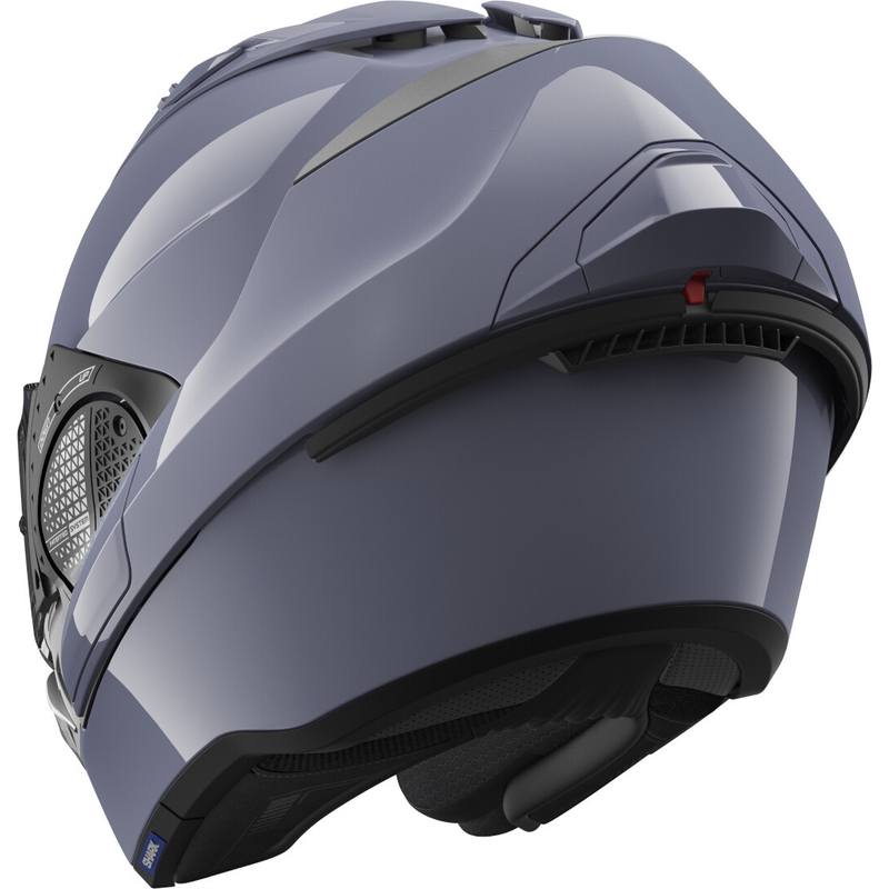 Preklopna kaciga SHARK EVO-GT Prazna siva sjajna