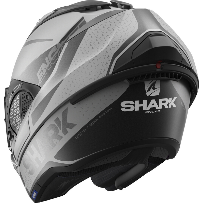SHARK EVO-GT Flip Up kaciga Encke sivo-crna rasprodaja