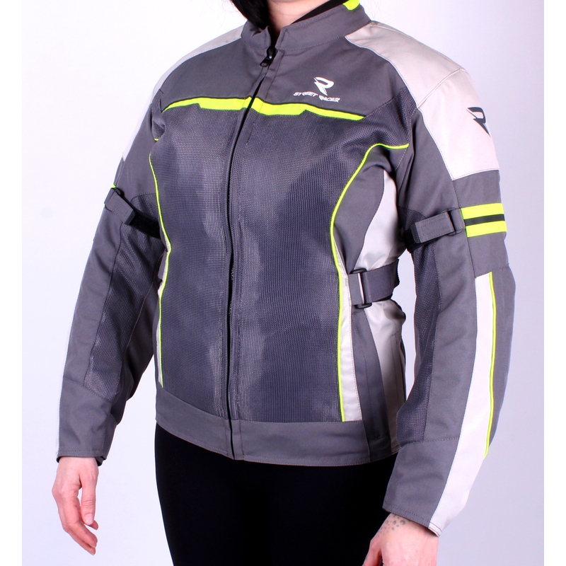 Ženska siva motociklistička jakna Street Racer Graylow rasprodaja