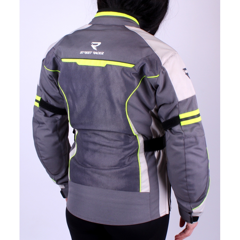 Ženska siva motociklistička jakna Street Racer Graylow rasprodaja